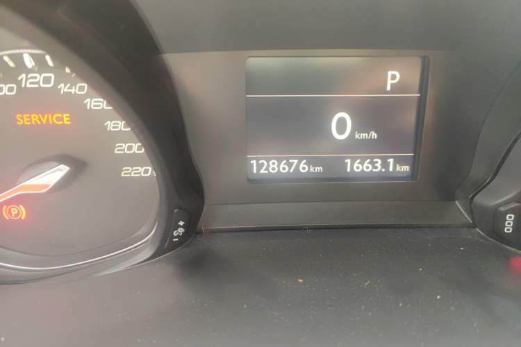 Used Peugeot 308 2016 350THP Automatic Prestige Edition Odometer Close Up