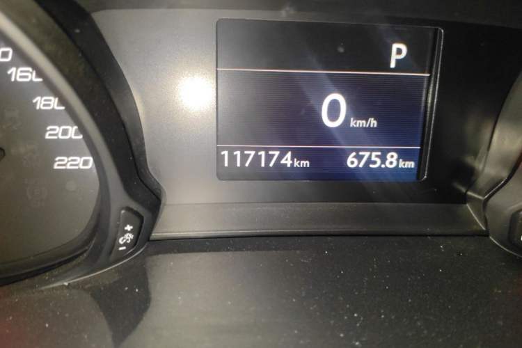 Used Peugeot 308 2016 350THP Automatic Prestige Edition Odometer Close Up