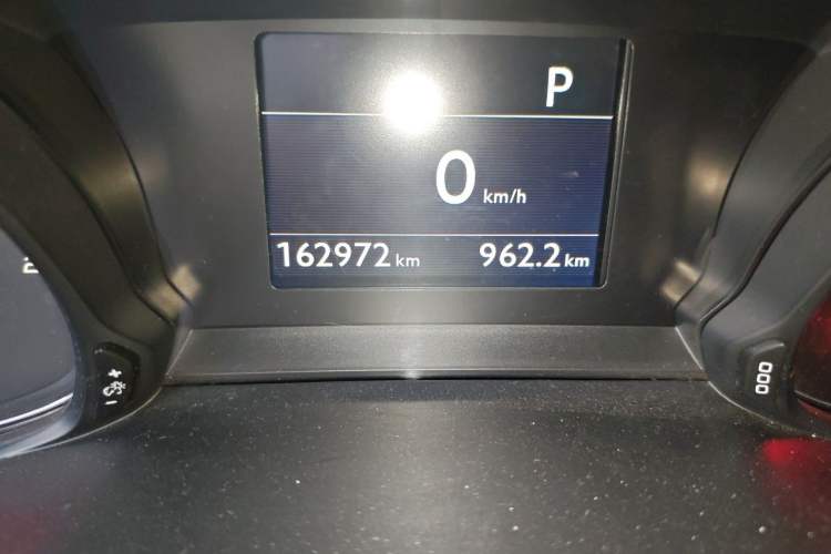 Used Peugeot 308 2016 350THP Automatic Prestige Edition Odometer Close Up
