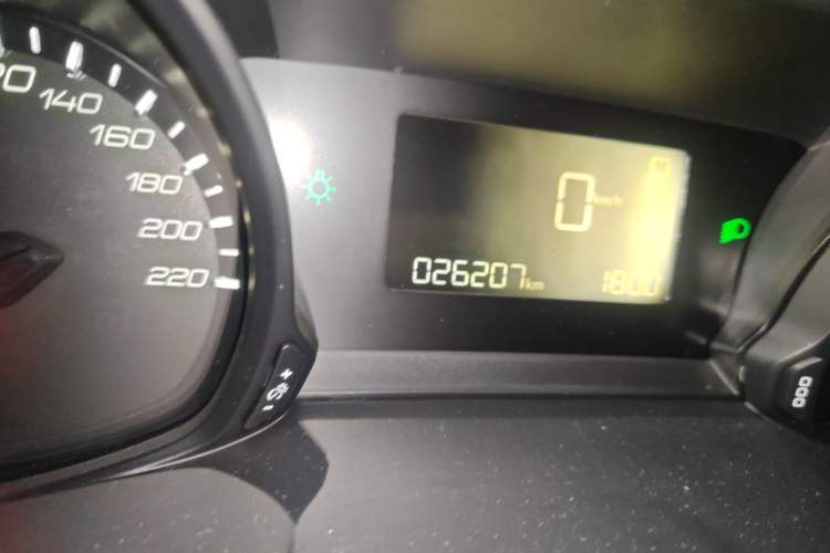 Used Peugeot 308 2016 230THP Automatic Luxury Edition Odometer Close Up