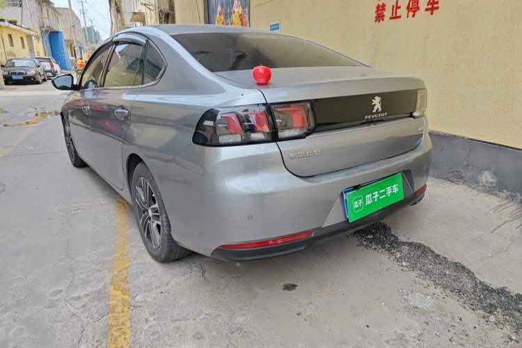 Used Peugeot 308 2018 1.6L Automatic Luxury Edition Rear Left 45 Deg