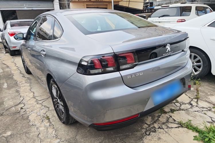 Used Peugeot 308 2018 1.6L Automatic Luxury Edition Rear Left 45 Deg