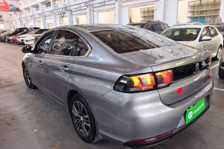 Used Peugeot 308 2018 1.6L Automatic Luxury Edition Rear Left 45 Deg