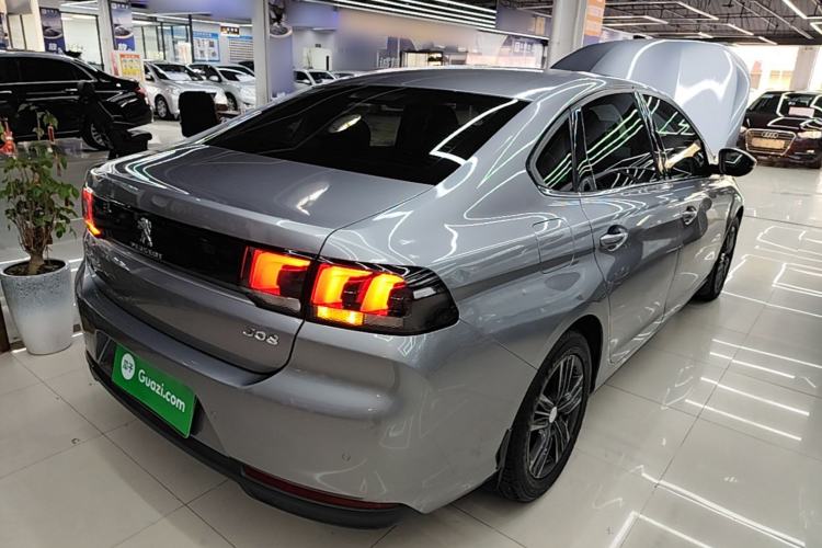 Used Peugeot 308 2018 1.6L Automatic Luxury Edition Rear Right 45 Deg