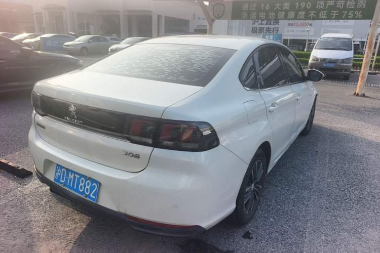 Used Peugeot 308 2018 1.6L Automatic Luxury Edition Rear Right 45 Deg