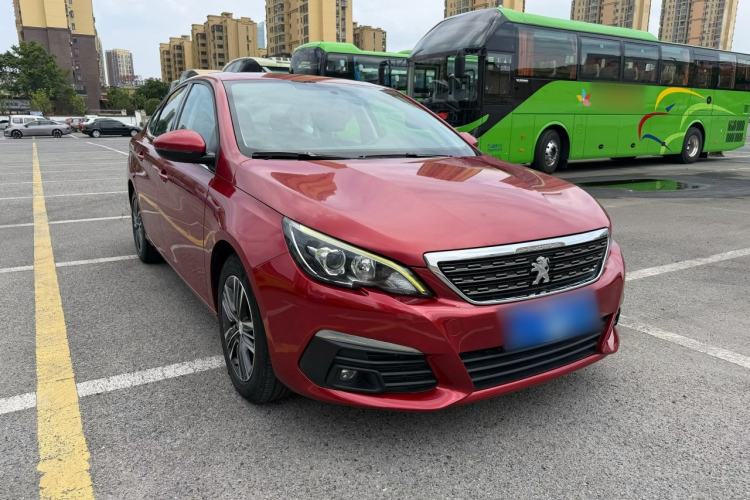 Used Peugeot 308 2018 1.6L Automatic Luxury Edition Front Right 45 Deg