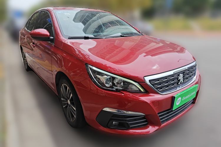 Used Peugeot 308 2018 1.6L Automatic Luxury Edition Front Right 45 Deg