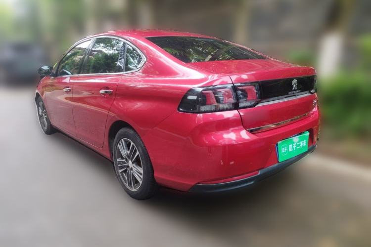 Used Peugeot 308 2018 1.6L Automatic Luxury Edition Rear Left 45 Deg
