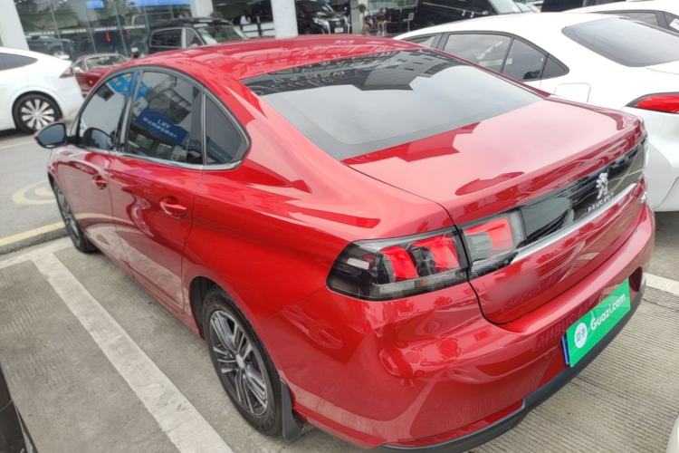 Used Peugeot 308 2018 1.6L Automatic Luxury Edition Rear Left 45 Deg
