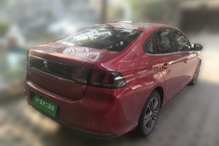 Used Peugeot 308 2018 1.6L Automatic Luxury Edition Rear Right 45 Deg