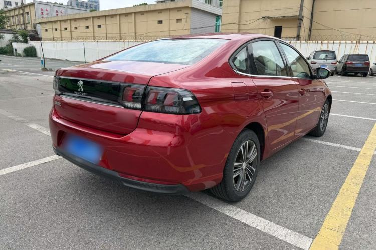 Used Peugeot 308 2018 1.6L Automatic Luxury Edition Rear Right 45 Deg