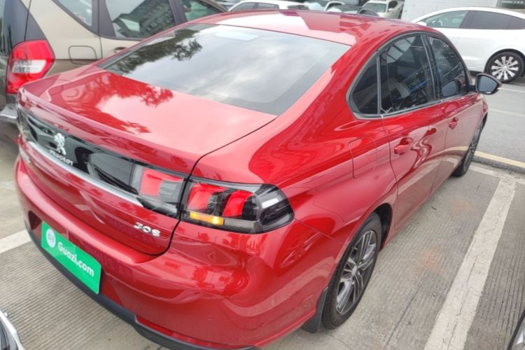 Used Peugeot 308 2018 1.6L Automatic Luxury Edition Rear Right 45 Deg