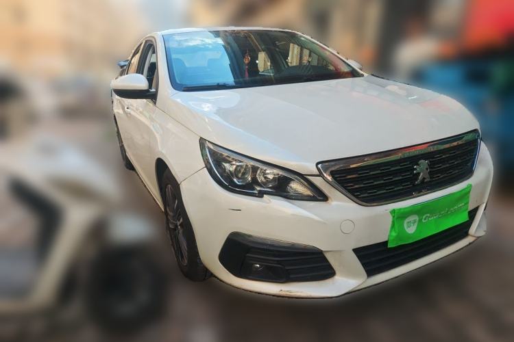 Used Peugeot 308 2018 1.6L Automatic Luxury Edition Front Right 45 Deg