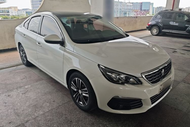 Used Peugeot 308 2018 1.6L Automatic Luxury Edition Front Right 45 Deg