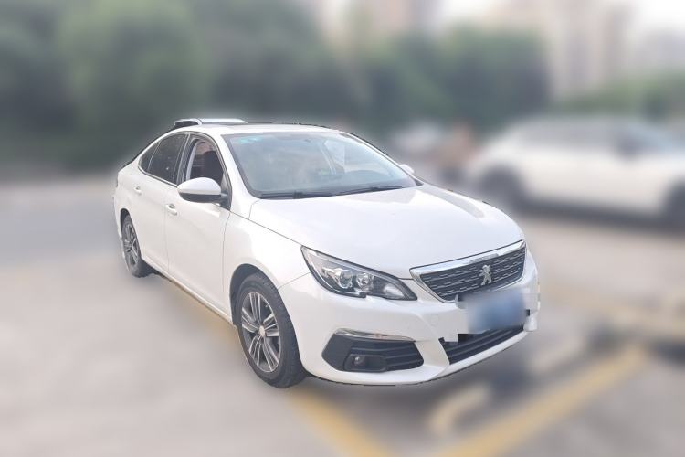Used Peugeot 308 2018 1.6L Automatic Luxury Edition Front Right 45 Deg