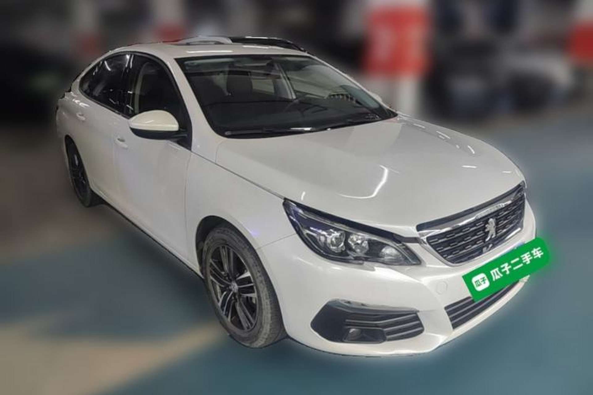 Used Peugeot 308 2018 1.6L Automatic Luxury Edition Front Right 45 Deg