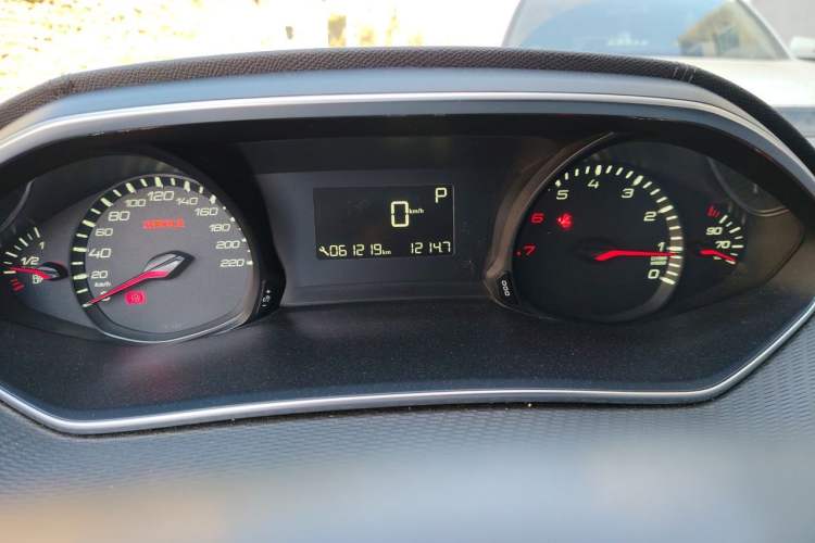 Used Peugeot 308 2018 1.6L Automatic Luxury Edition Instrument Cluster