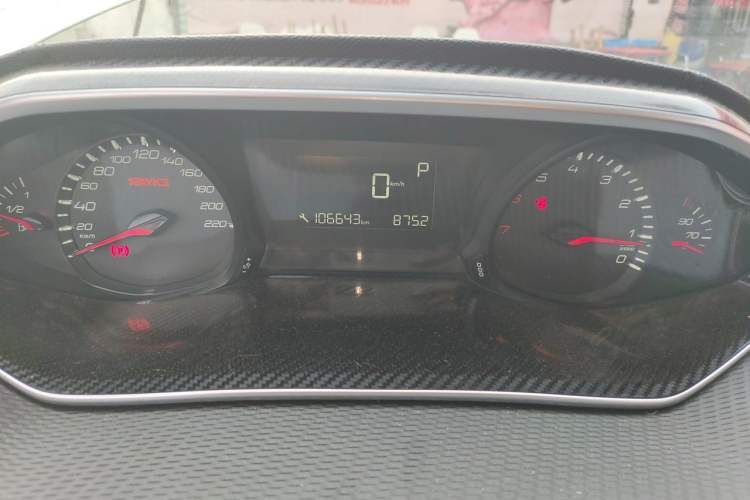 Used Peugeot 308 2018 1.6L Automatic Luxury Edition Instrument Cluster