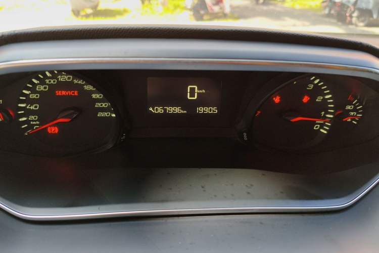 Used Peugeot 308 2018 1.6L Manual Fashion Edition Instrument Cluster