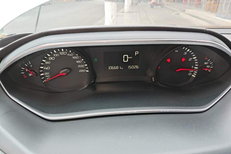 Used Peugeot 308 2018 1.6L Automatic Fashion Edition Instrument Cluster