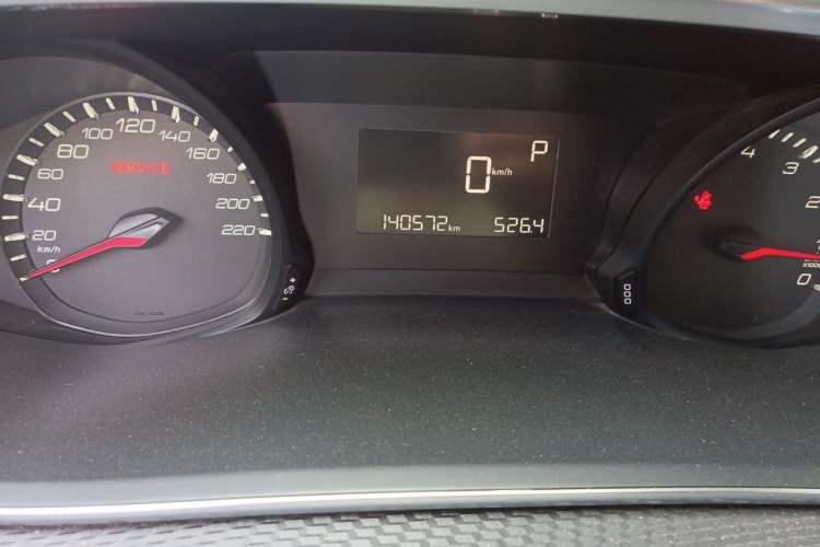 Used Peugeot 308 2018 230THP Automatic Luxury Edition Odometer Close Up