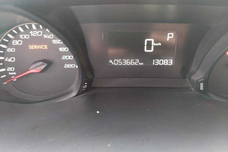 Used Peugeot 308 2018 230THP Automatic Luxury Edition Odometer Close Up