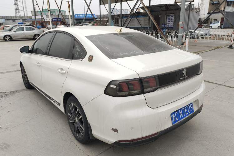 Used Peugeot 308 2018 1.6L Automatic Luxury Edition Rear Left 45 Deg