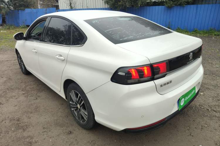 Used Peugeot 308 2018 1.6L Automatic Luxury Edition Rear Left 45 Deg