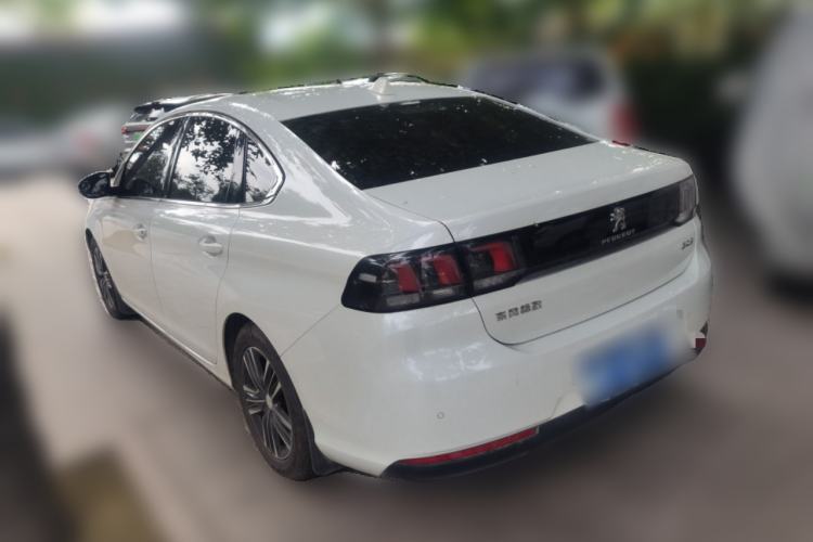 Used Peugeot 308 2018 1.6L Automatic Luxury Edition Rear Left 45 Deg