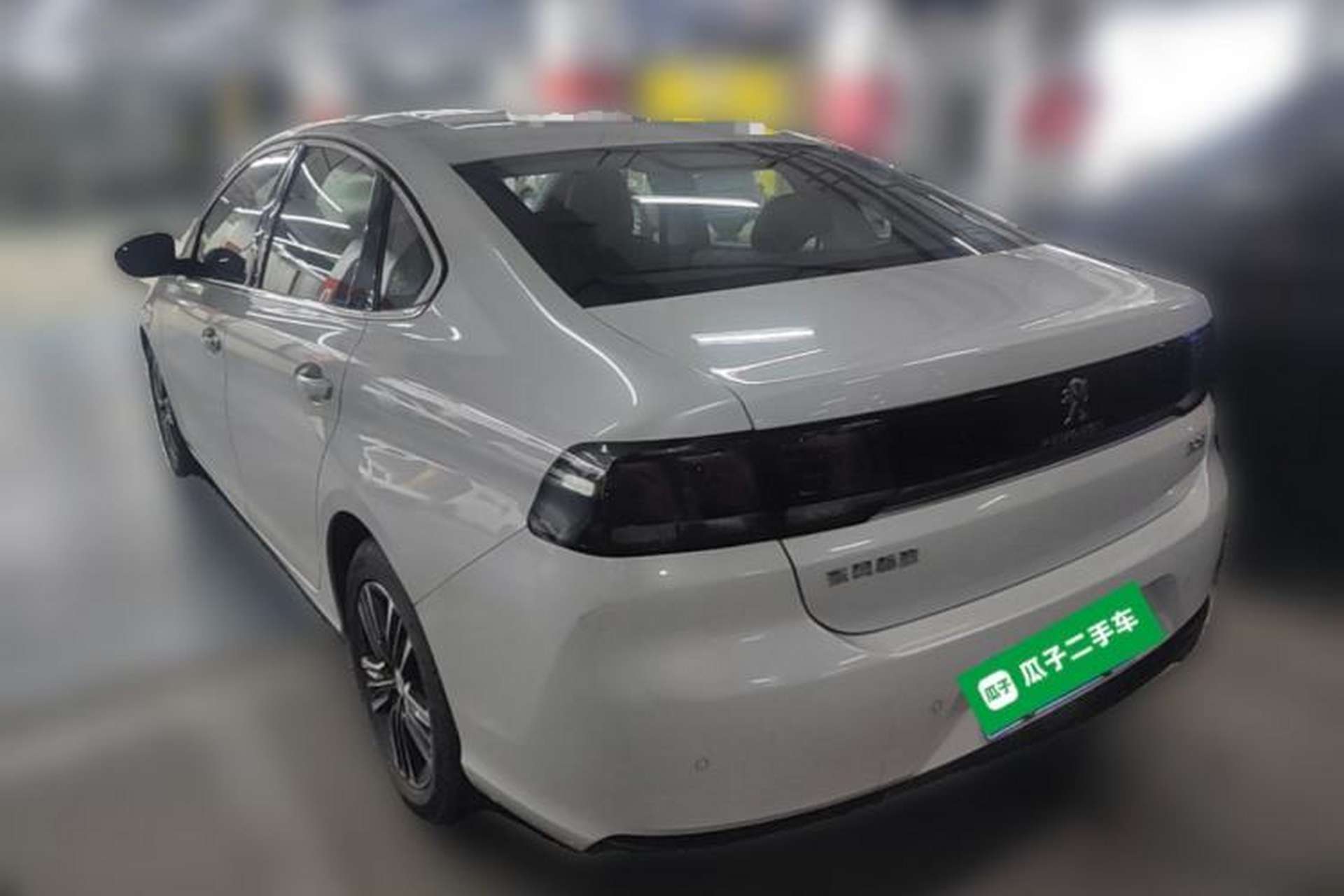 Used Peugeot 308 2018 1.6L Automatic Luxury Edition Rear Left 45 Deg