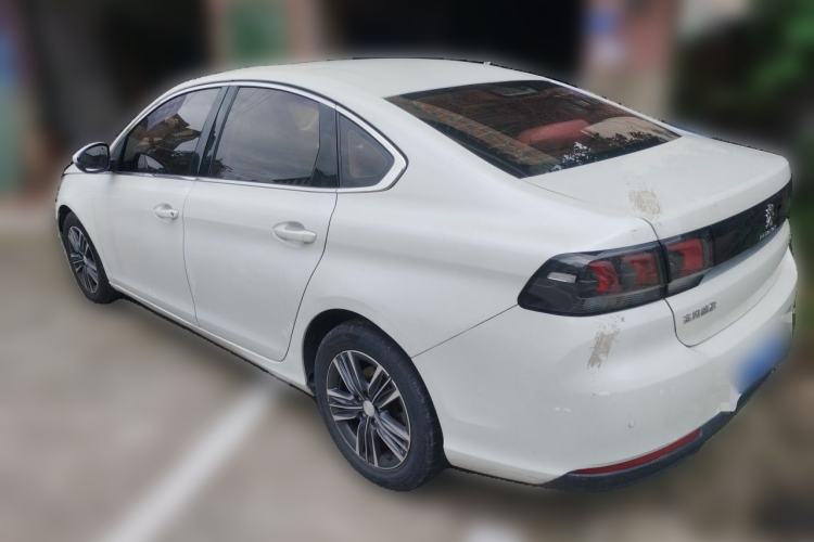 Used Peugeot 308 2018 1.6L Automatic Luxury Edition Rear Left 45 Deg