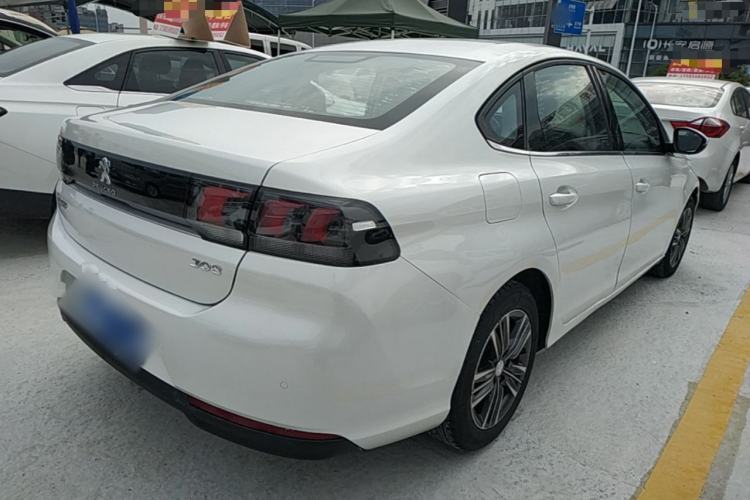 Used Peugeot 308 2018 1.6L Automatic Luxury Edition Rear Right 45 Deg