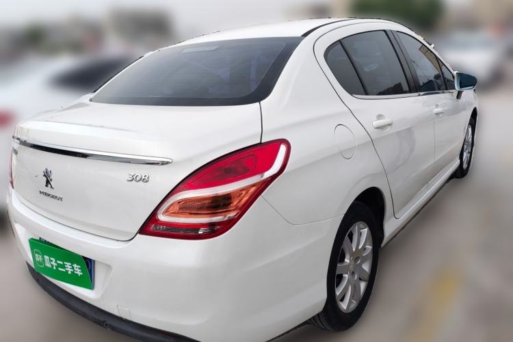 Used Peugeot 308 2018 1.6L Automatic Luxury Edition Rear Right 45 Deg