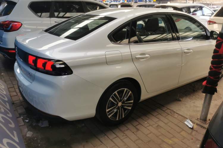 Used Peugeot 308 2018 1.6L Automatic Luxury Edition Rear Right 45 Deg