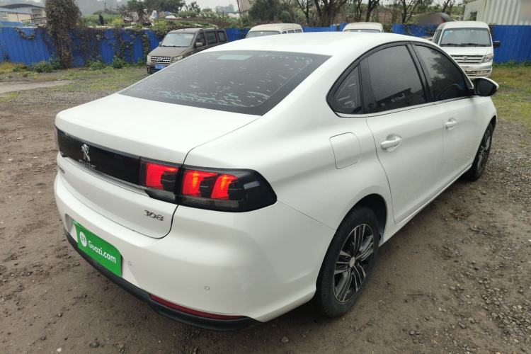 Used Peugeot 308 2018 1.6L Automatic Luxury Edition Rear Right 45 Deg