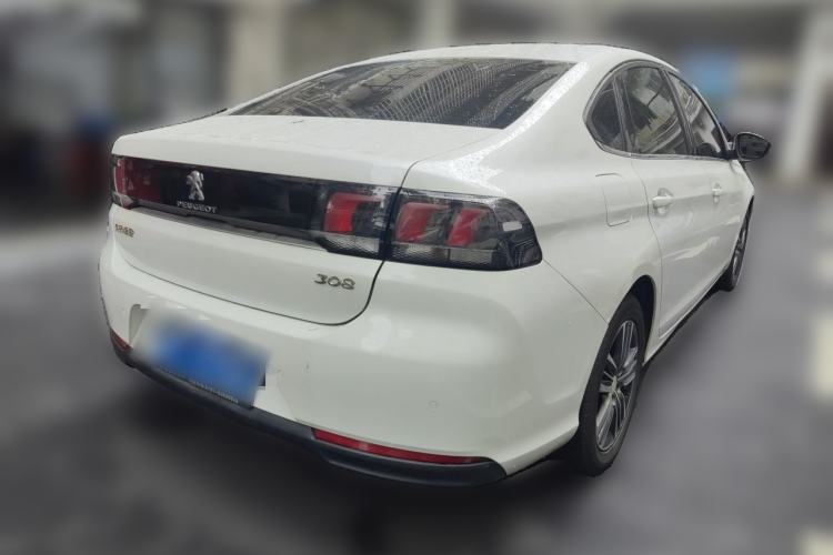 Used Peugeot 308 2018 1.6L Automatic Luxury Edition Rear Right 45 Deg