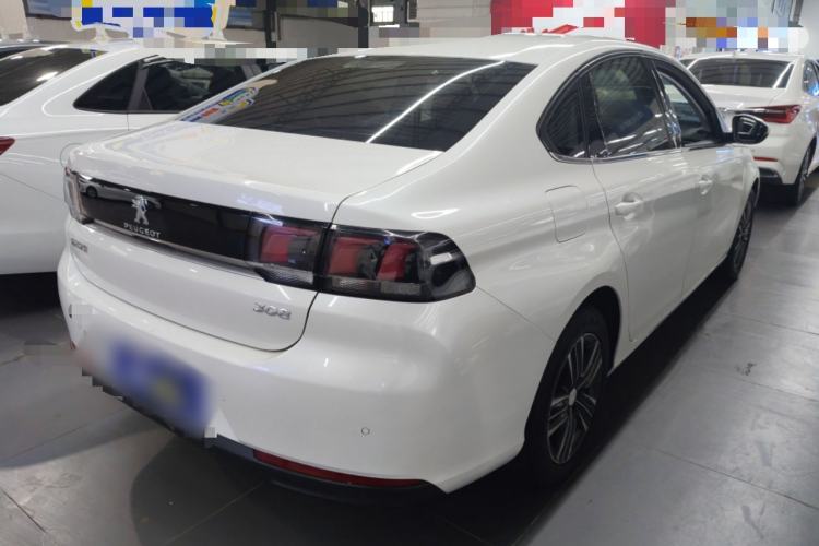 Used Peugeot 308 2018 1.6L Automatic Luxury Edition Rear Right 45 Deg