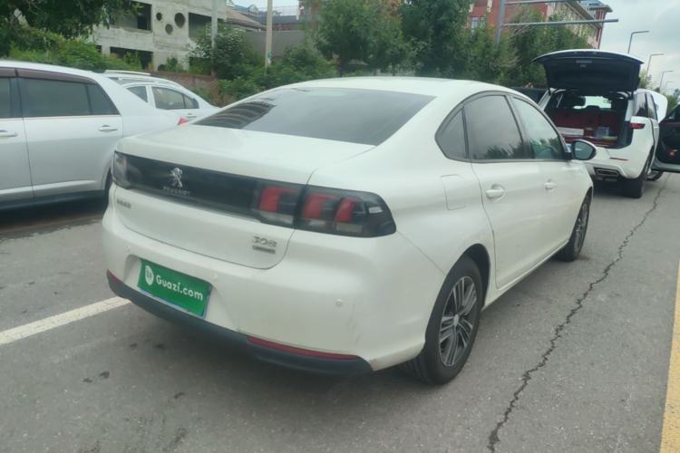 Used Peugeot 308 2018 1.6L Manual Fashion Edition Rear Right 45 Deg