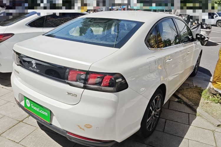 Used Peugeot 308 2018 1.6L Automatic Luxury Edition Rear Right 45 Deg