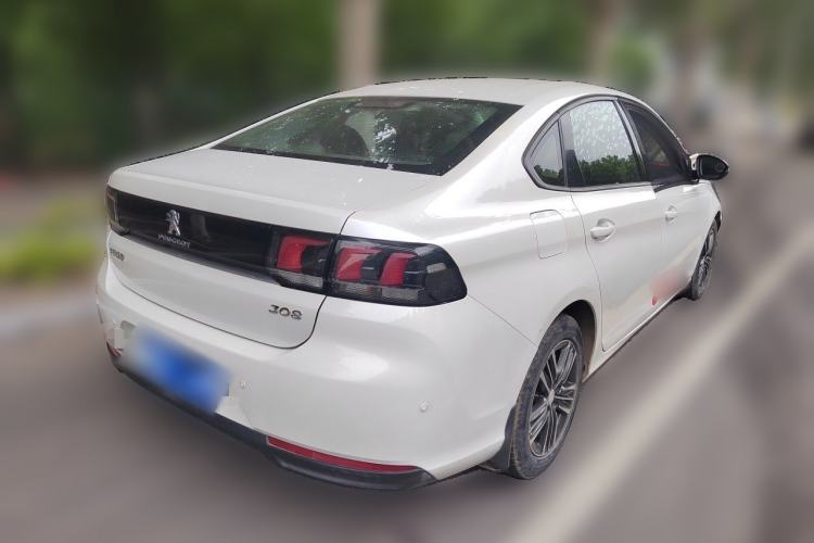 Used Peugeot 308 2018 1.6L Manual Fashion Edition Rear Right 45 Deg