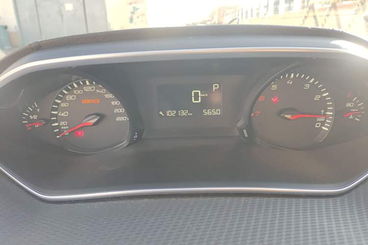 Used Peugeot 308 2019 230THP Automatic Luxury Edition China VI Standard Instrument Cluster