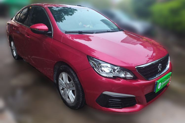 Used Peugeot 308 2019 1.6L Manual Fashion Edition China V Standard Front Right 45 Deg