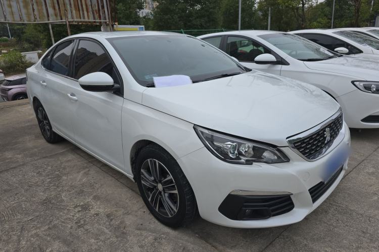 Used Peugeot 308 2019 1.6L Automatic Luxury Version China V Standard Front Right 45 Deg
