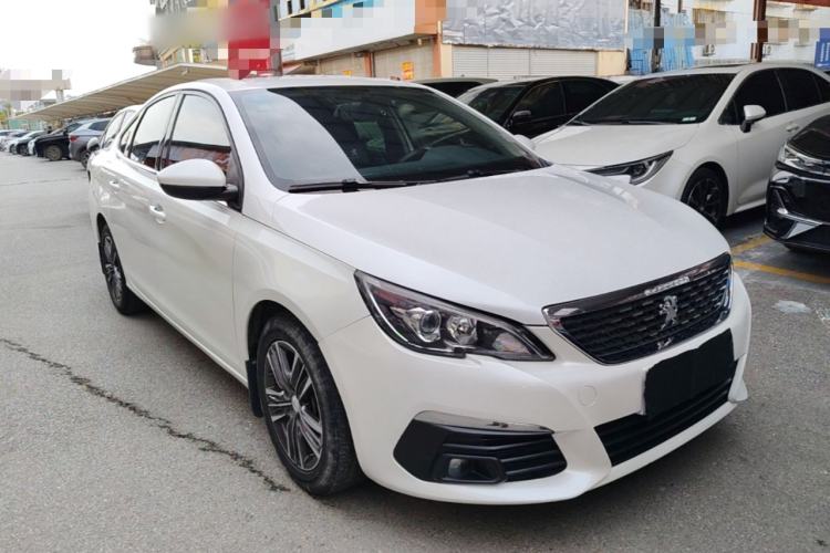 Used Peugeot 308 2019 1.6L Automatic Luxury Version China V Standard Front Right 45 Deg