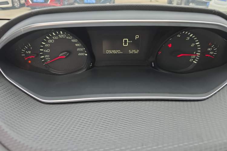 Used Peugeot 308 2019 1.6L Automatic Luxury Version China V Standard Instrument Cluster