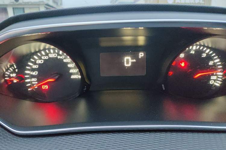 Used Peugeot 308 2019 230THP Automatic Luxury Edition China VI Standard Instrument Cluster