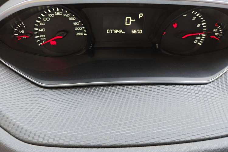 Used Peugeot 308 2019 230THP Automatic Luxury Edition China VI Standard Instrument Cluster