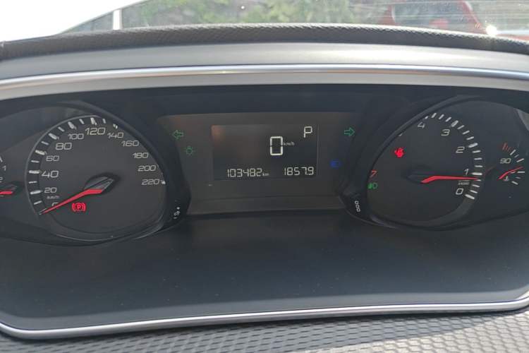 Used Peugeot 308 2019 230THP Automatic Luxury Edition China V Standard Instrument Cluster