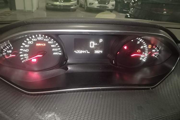 Used Peugeot 308 2019 230THP Automatic Luxury Edition China VI Standard Instrument Cluster