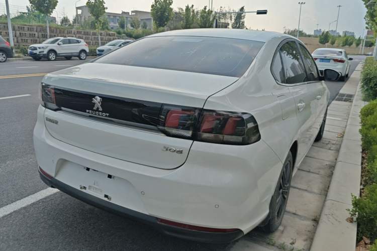 Used Peugeot 308 2019 1.6L Automatic Luxury Version China V Standard Rear Right 45 Deg
